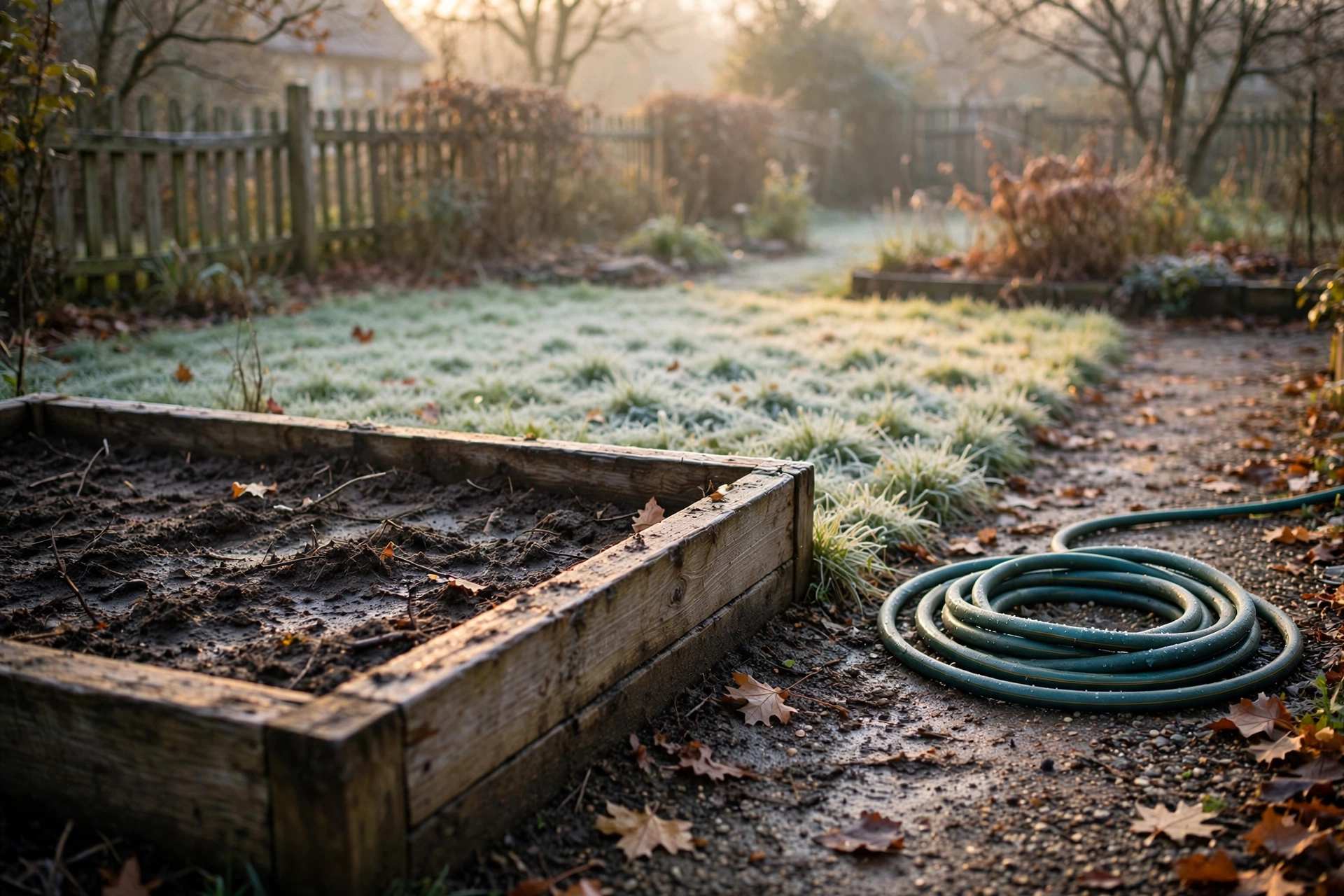 When in autumn should you drench empty beds?, GS Plant Foods