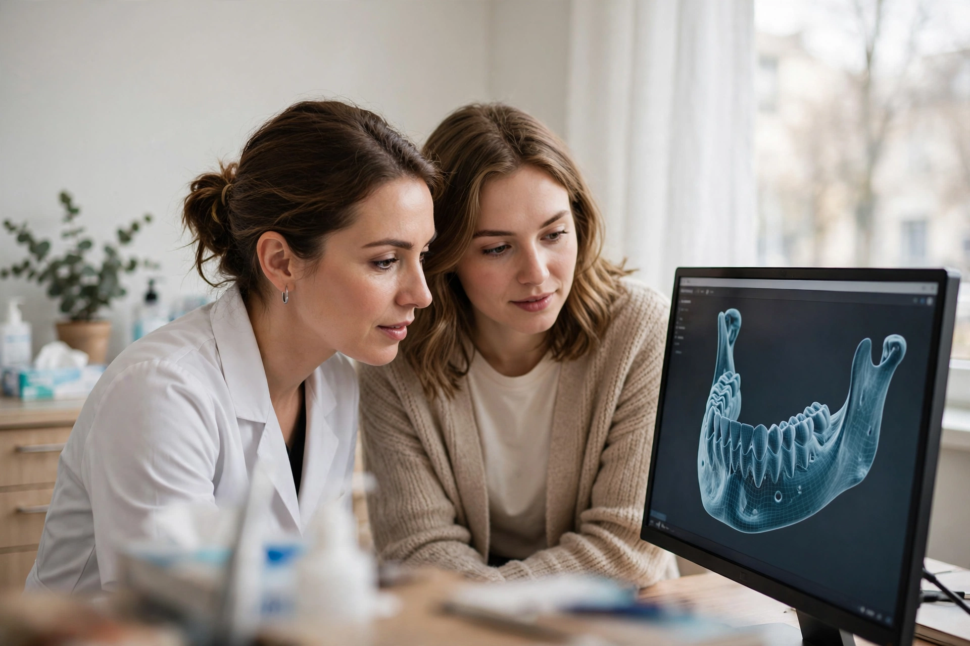 Le praticien voit-il l'os en 3D et simule-t-il l'implant avant la chirurgie ?, Clinique Dentaire Saba