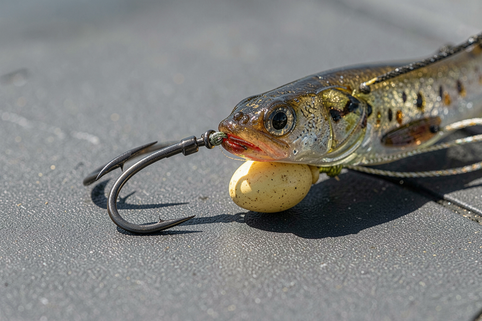 Rigging Swimmers Versus Skippers with Chin Weights, Alltackle.com