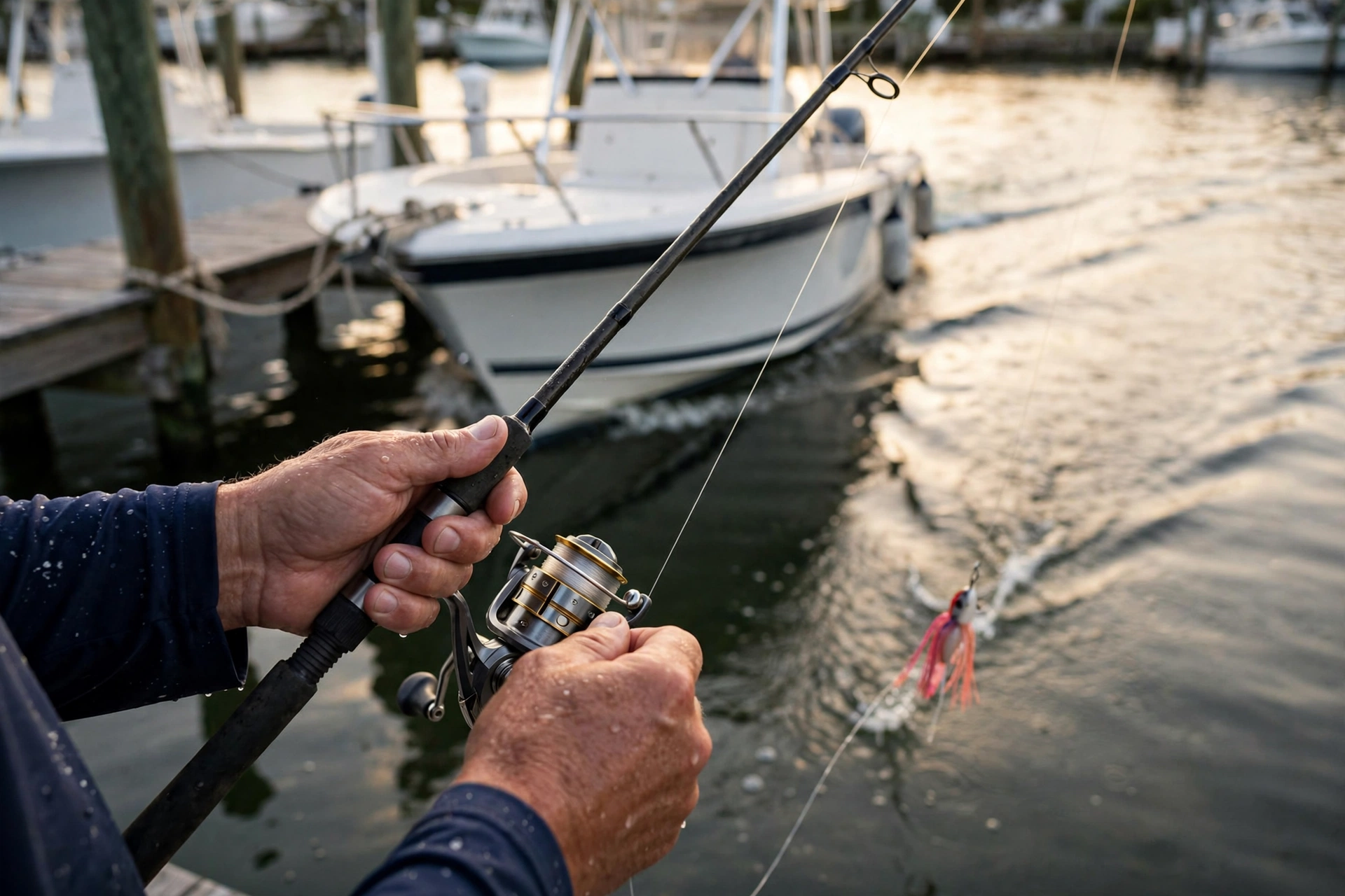 What should you check at the dock before the run?, Alltackle.com