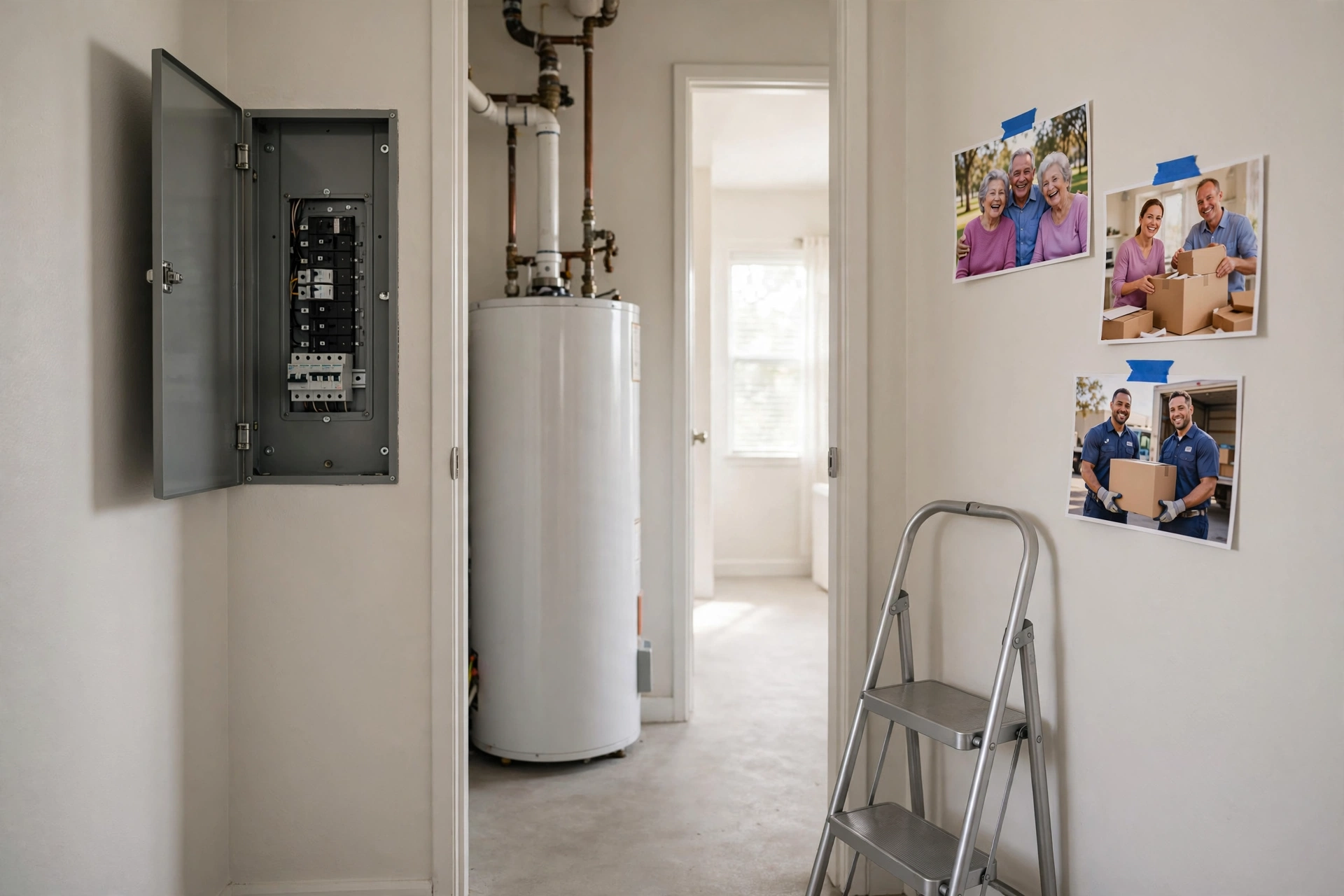 Which spaces does an appraiser need to reach?, Settled In by Tina