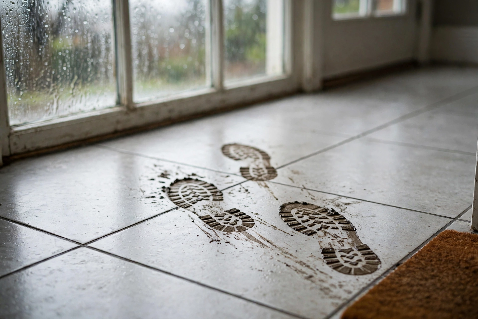What grey grout after scrubbing usually means, Good Neighbor Carpet Cleaning
