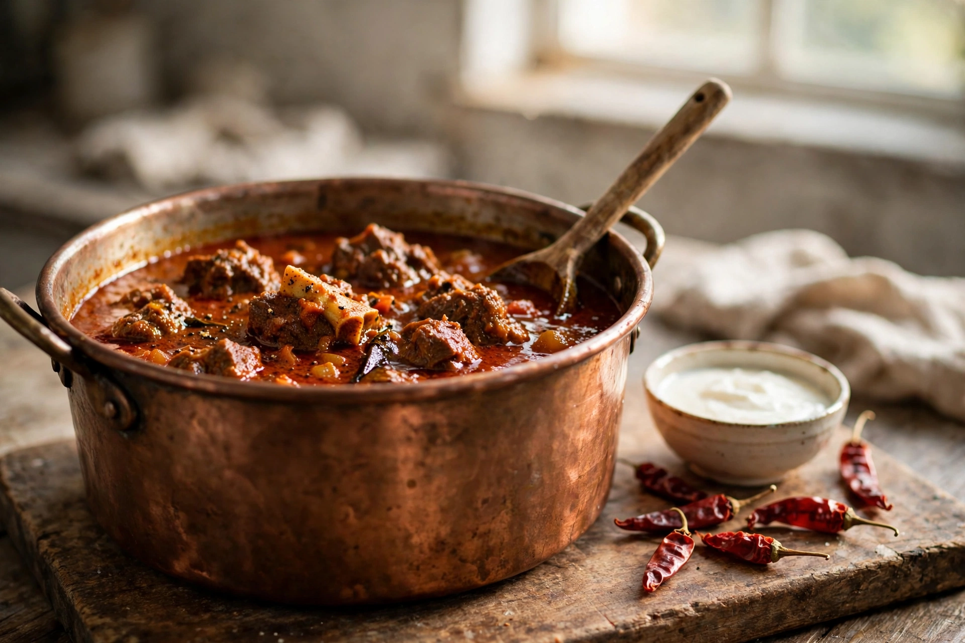 Laal Maans, and how one desert dish carries its climate, The Onion Tree