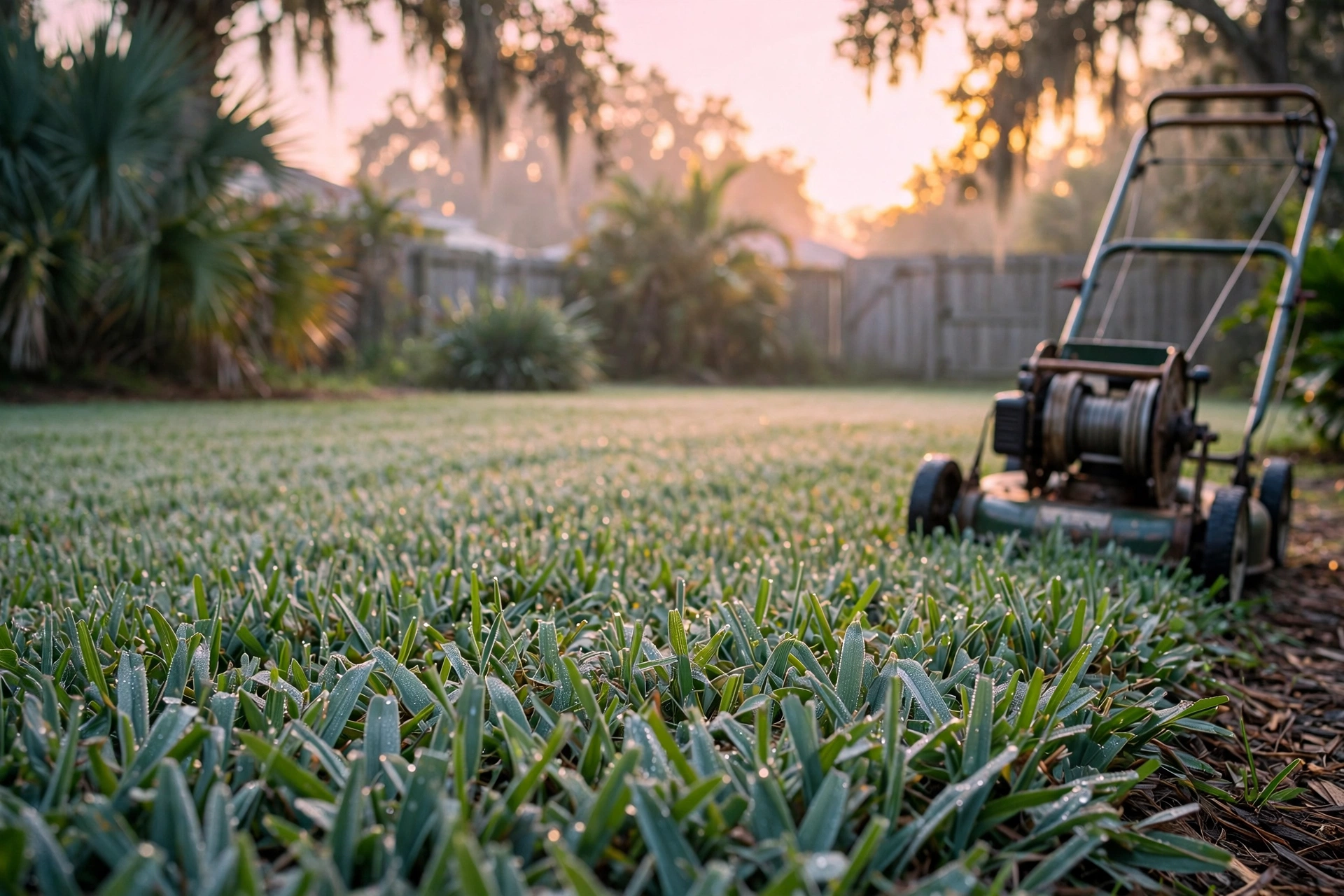 How Do Water and Mowing Protect St. Augustine Through Winter?, GS Plant Foods