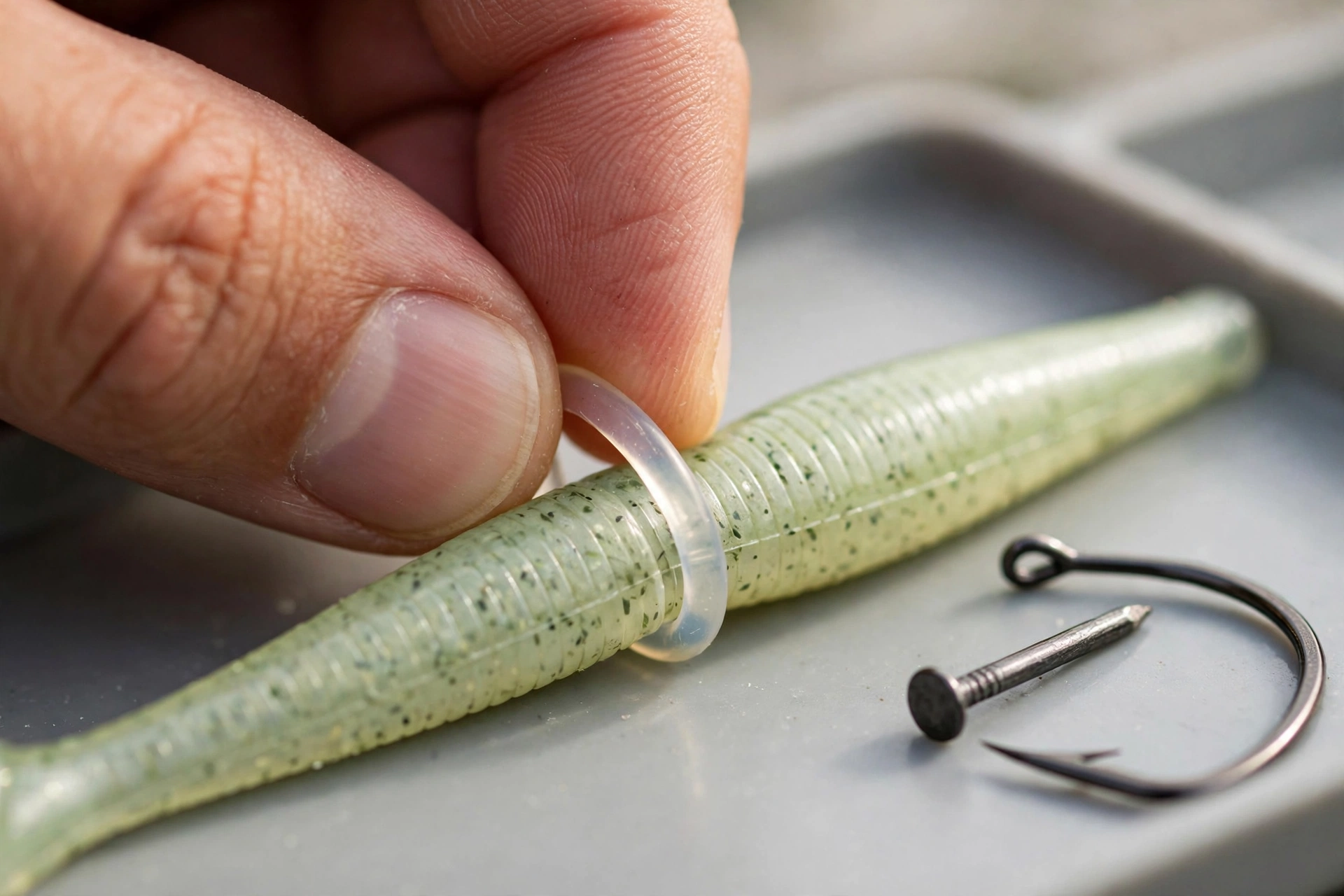 How to Rig the Weight and Add an O-Ring, Alltackle.com