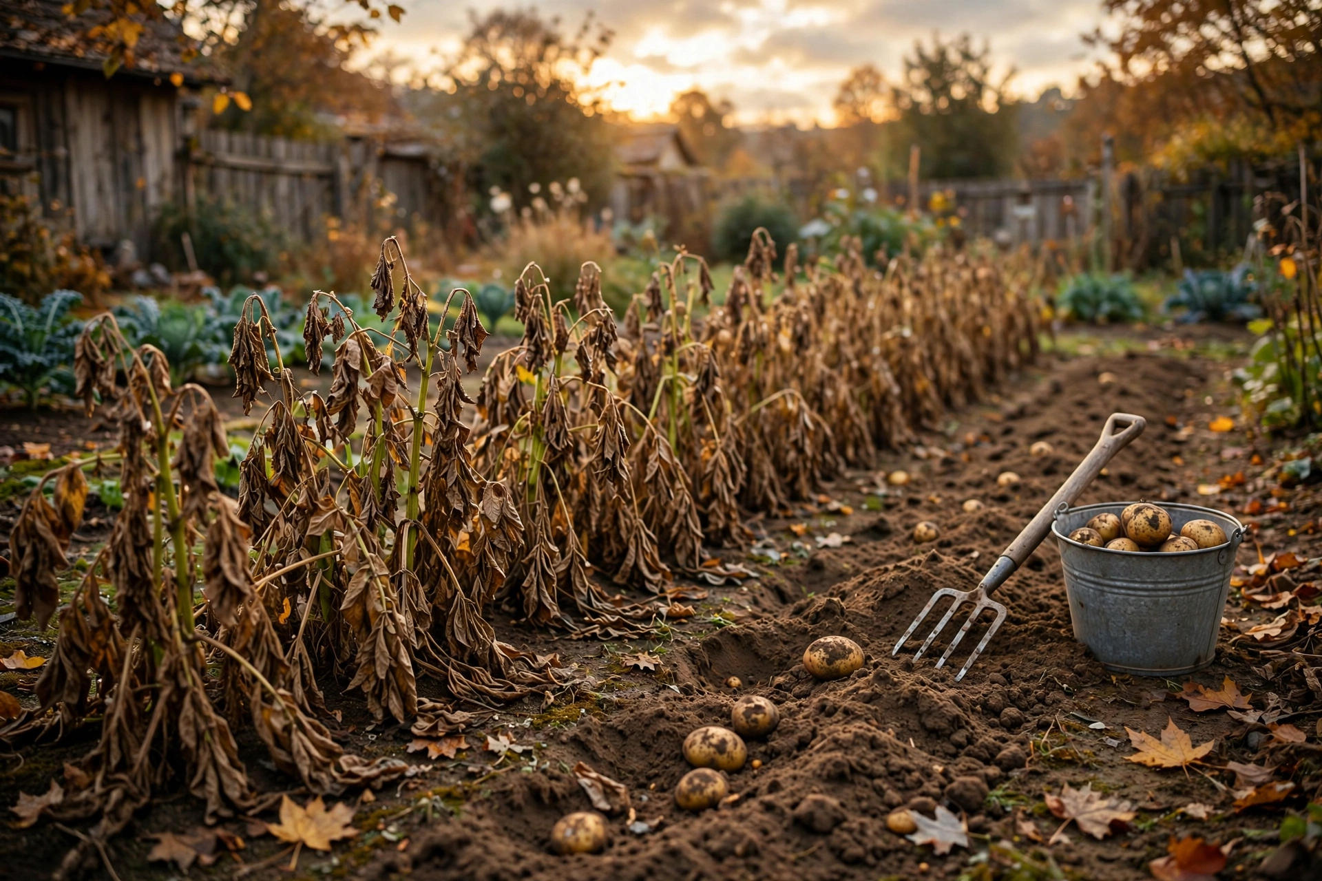 Rule Out Late Blight Before You Feed a Potato Bed, GS Plant Foods