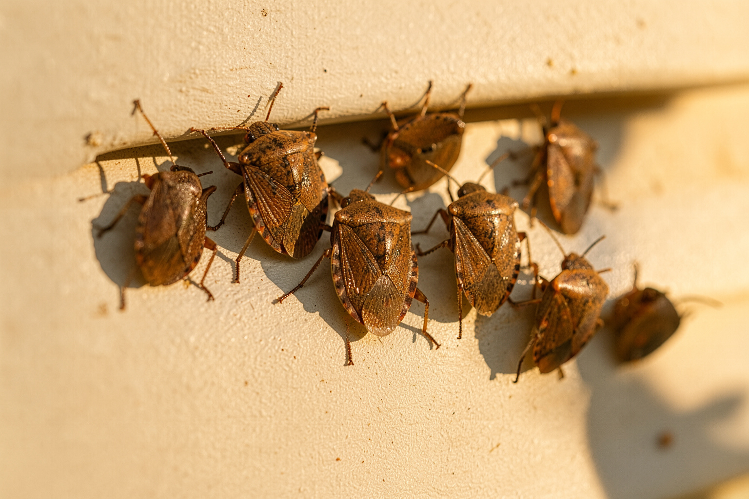 Why Stink Bugs Swarm South Facing Siding in Mid October, surethingpc.com