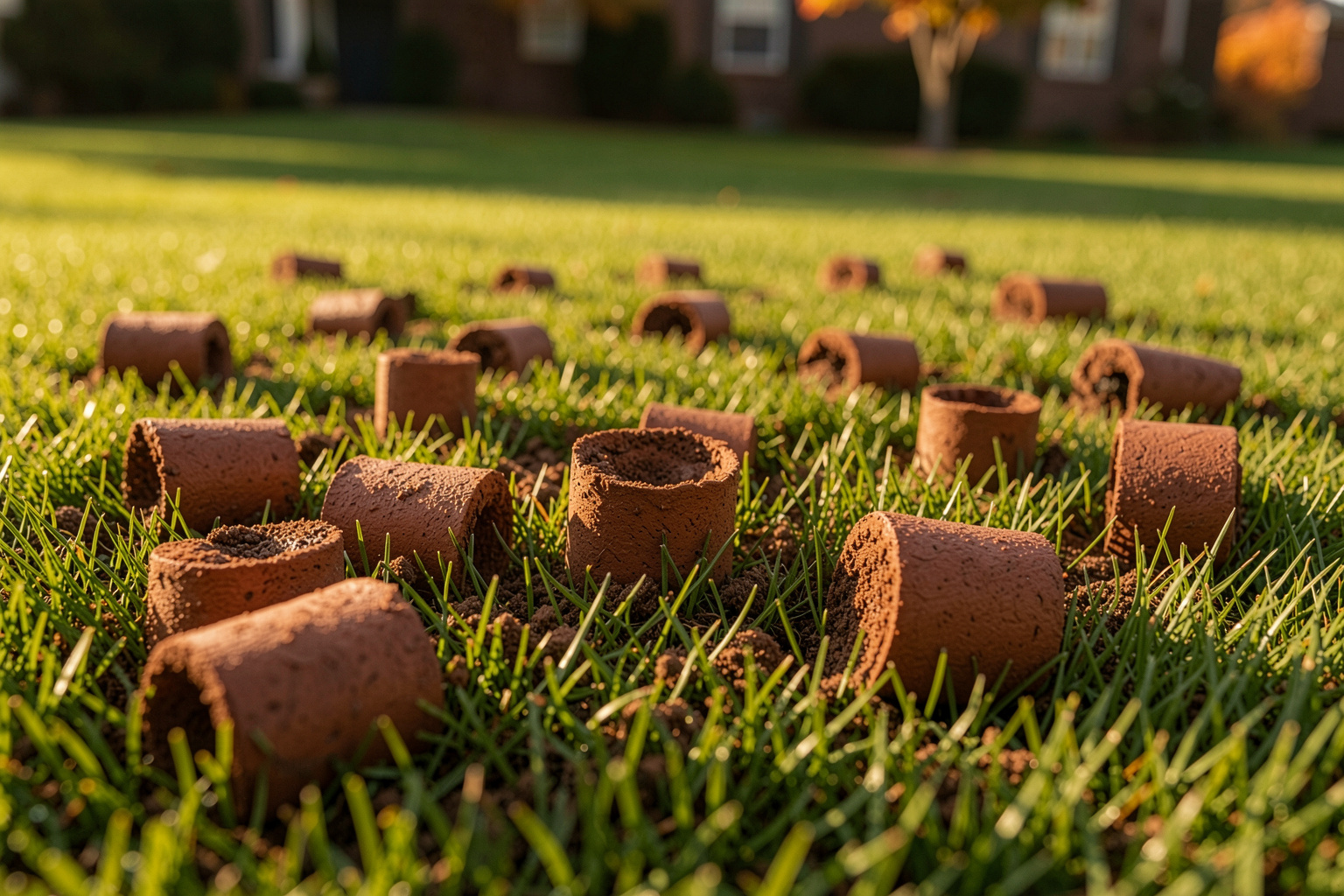 What to Prepare Before Your Fall Lawn Aeration Service, Papa Bear & Sons