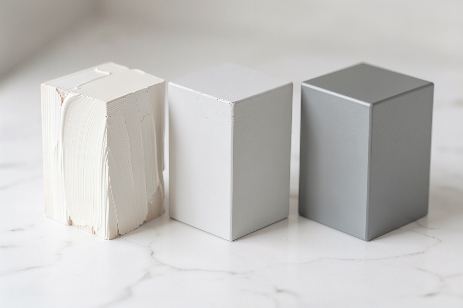 Comparing Cabinet Coatings Side by Side, John's Quality Painting