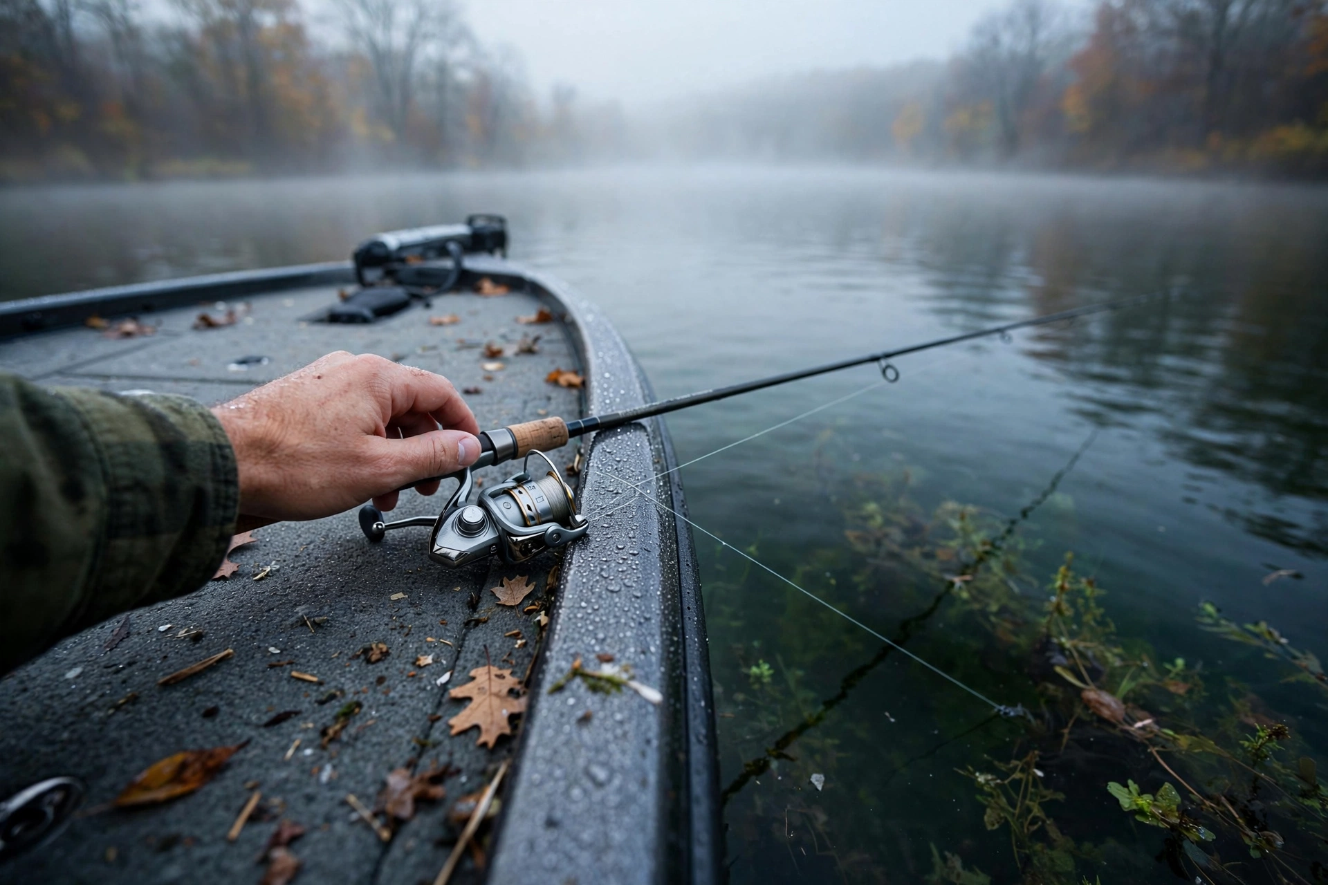 Why a Weightless Wacky Rig Stalls in Cold Autumn Water, Alltackle.com